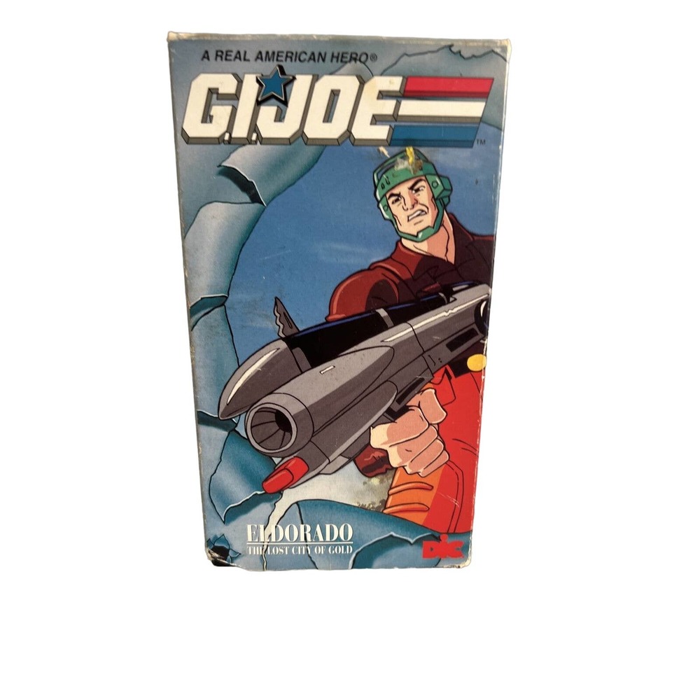 G.I. Joe A REAL AMERICAN HERO - Eldorado Lost City Of Gold DIC VHS, 1992 TESTED